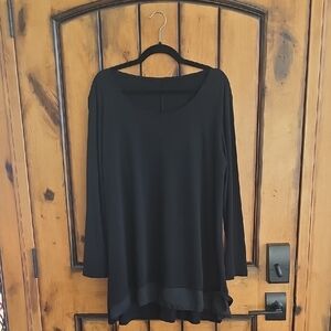 Elegant Black Women's Top